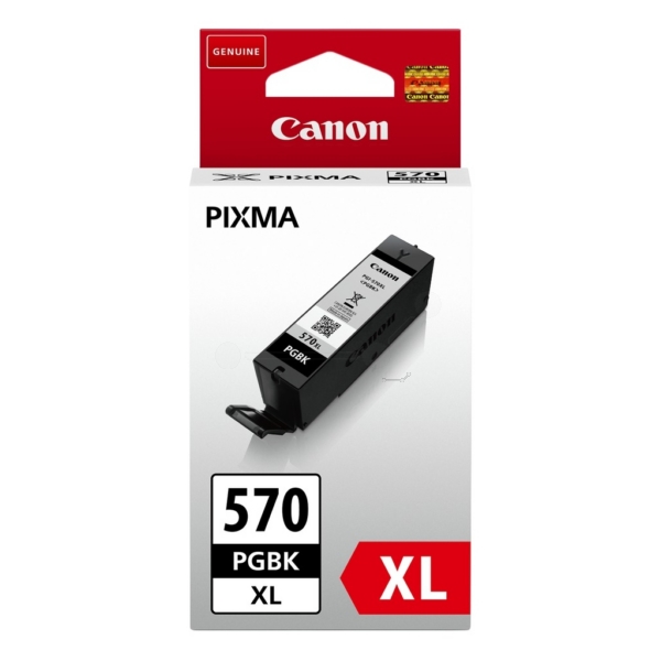 Original Canon PGI-570PGBKXL Black High Capacity Ink Cartridge (0318C008)