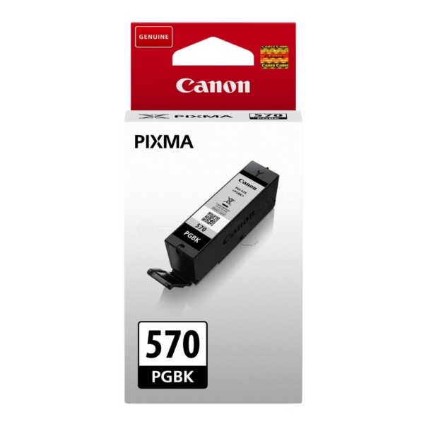 Original Canon PGI-570PGBK Black Ink Cartridge (0372C001)