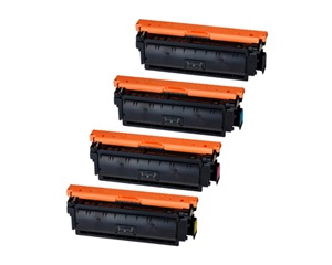 Canon 040H Compatible Four Colour Toner Cartridge Multipack (Black/Cyan/Magenta/Yellow)