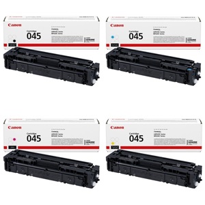 Canon Original 045 4 Colour Toner Cartridge Multipack - (Black/Cyan/Magenta/Yellow)