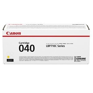 Original Canon 040 Yellow Toner Cartridge - (0454C001)