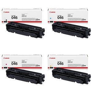 Canon Original 046 4 Colour Toner Cartridge Multipack - (Black/Cyan/Magenta/Yellow)