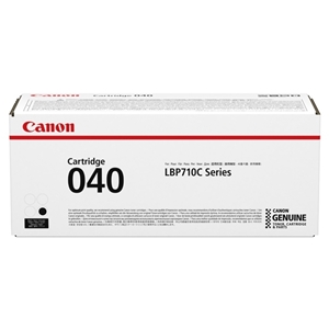Canon Original 040 Black Toner Cartridge - (0460C001)