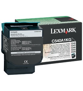 Original Lexmark 0C540A1KG Black Toner Cartridge