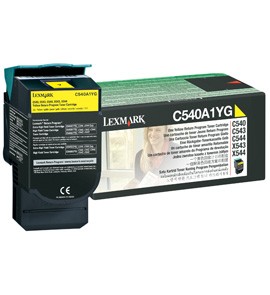 Original Lexmark 0C540A1YG Yellow Toner Cartridge