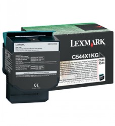 Original Lexmark 0C544X1KG Black Toner Cartridge