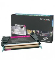 Original Lexmark 0C734A1MG Magenta Toner Cartridge