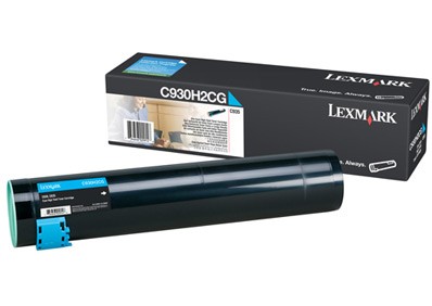 Original Lexmark 0C930H2CG Cyan Toner Cartridge