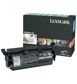 Original Lexmark 0T650H11E Black toner Cartridge