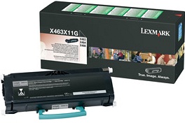 Original Lexmark 0X463X11G Black Toner Cartridge