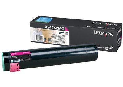 Original Lexmark 0X945X2MG Magenta Toner Cartridge