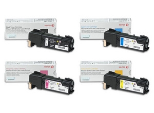 Xerox Original (106R01480/79/78/77) Quad Pack, Black/Cyan/Magenta/Yellow
