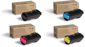 Xerox Original C60X 4 Colour High Capacity Toner Cartridge Multipack - (Black/Cyan/Magenta/Yellow)