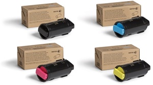 Xerox Original C600 4 Colour Extra High Capacity Toner Cartridge Multipack - (Black/Cyan/Magenta/Yellow)