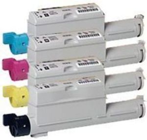 Compatible Xerox 106R012 a Set of 4 Toner Cartridge Multipack (106R01221/18/19/20) (Black,Cyan,Magenta,Yellow)