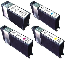 Compatible Lexmark 108XL a Set of 4 Ink Cartridges
