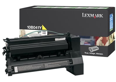 Original Lexmark 10B041Y Yellow Toner Cartridge