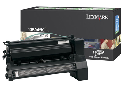 Original Lexmark 10B042K Black Toner Cartridge
