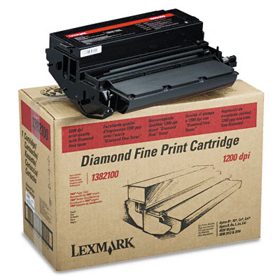 Original Lexmark 1382100 Black Toner Cartridge