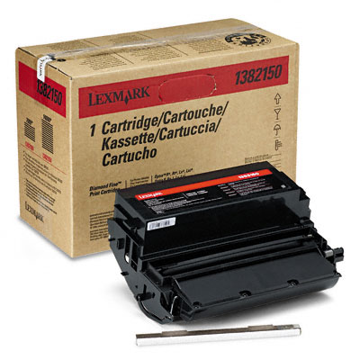 Original Lexmark 1382150 Black Toner Cartridge