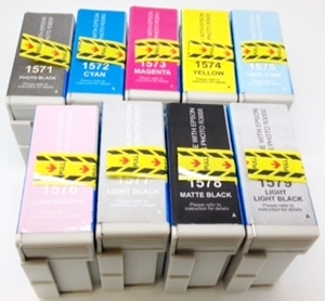 Compatible Epson T1571/2/3/4/5/6/7/8/9 Ink Cartridge Multipack (Black/Cyan/Magenta/Yellow/Light Cyan/Light Magenta/Light Black/Matt Black/Light Light Black)