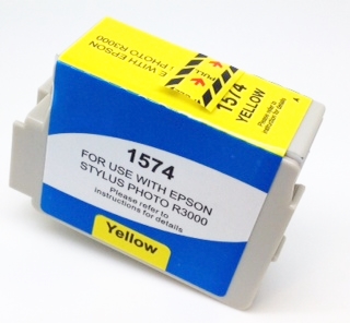 Original Epson T1574 Yellow Ink Cartridge