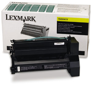 Original Lexmark 15G041Y Yellow Toner Cartridge