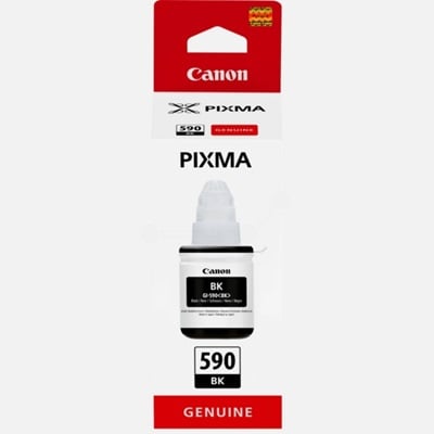 Canon Original GI-590BK Black Ink Bottle - (1603C001)