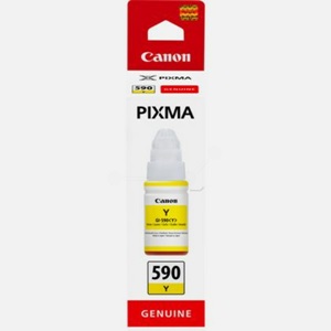 Original Canon GI-590Y Yellow Ink Bottle - (1606C001)