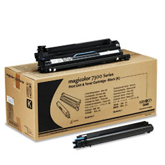 Original Konica Minolta 1710532-001 Black Toner Cartridge (DRUM+TONER)