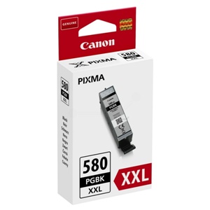 Canon Original PGI-580PGBKXXL Pigment Black Extra High Capacity Inkjet Cartridge - (1970C001)