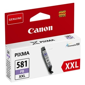 Original Canon CLI-581PBXXL Photo Blue Extra High Capacity Inkjet Cartridge - (1999C001)