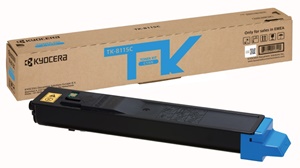 Original Kyocera TK-8115C Cyan Toner Cartridge - (1T02P3CNL0)