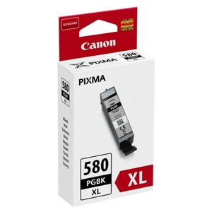 Original Canon PGI-580PGBKXL Pigment Black High Capacity Inkjet Cartridge - (2024C001)