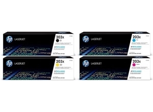 Original HP 203X 4 Colour High Capacity Toner Cartridge Multipack - (CF540X/41X/43X/42X)