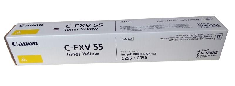 Canon Original C-EXV55Y Yellow Toner Cartridge 2185C002AA