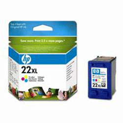 Original HP 22XL Colour Ink cartridge [11ml] (C9352CE)