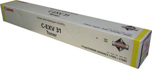 Original Canon C-EXV31 Yellow Toner Cartridge (2804B002AA)