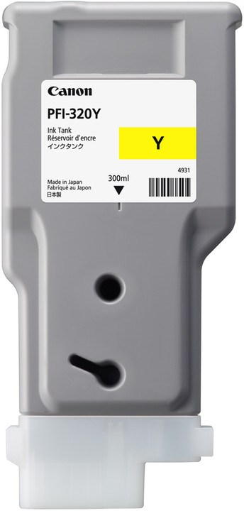 Canon Original PFI320Y Yellow High Capacity Inkjet Cartridge 2893C001