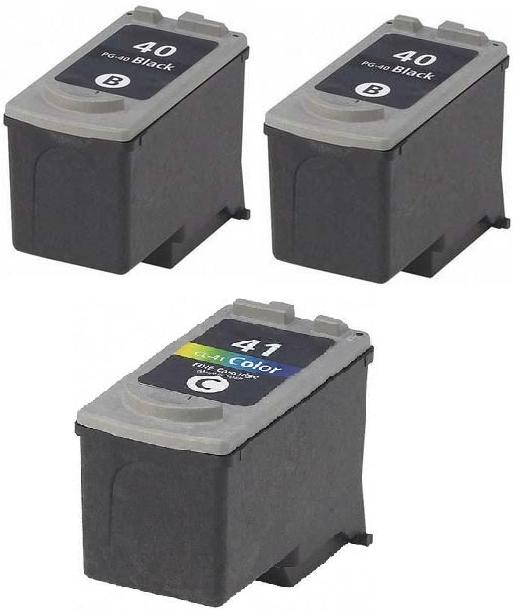 Remanufactured Canon PG-40 and CL-41 Ink Cartridges + EXTRA BLACK