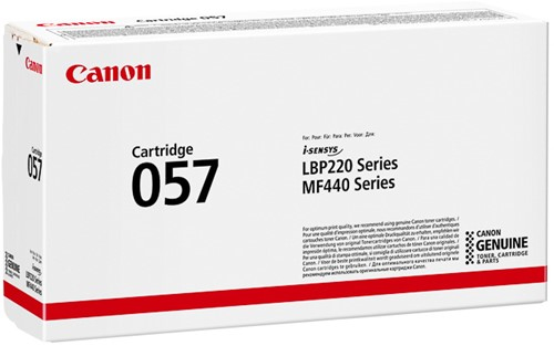 Canon Original 057 Black Toner Cartridge 3009C002