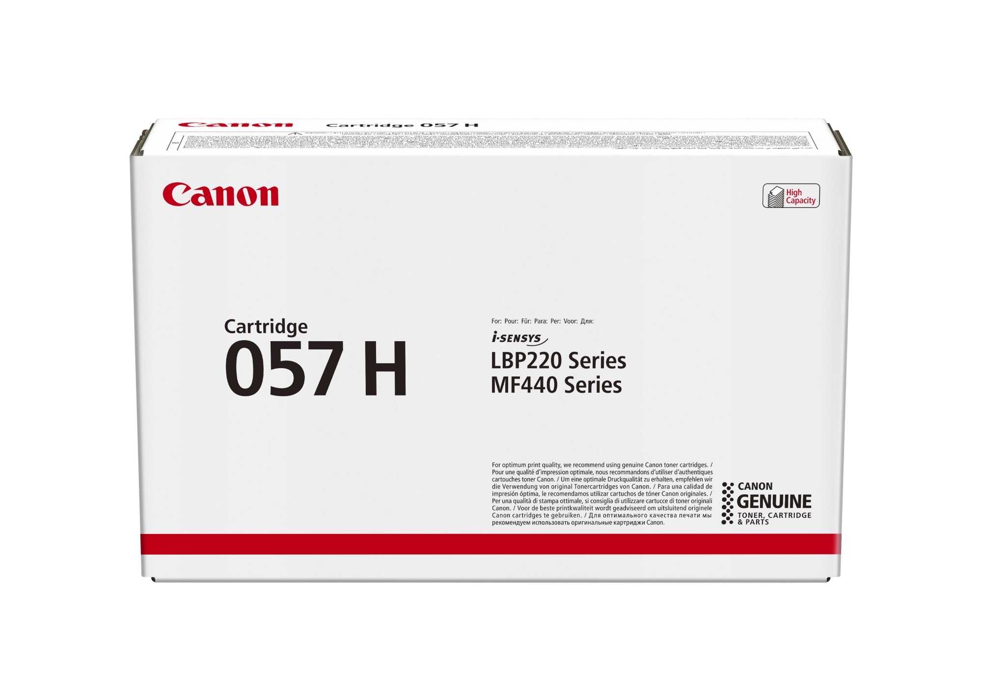 Canon Original 057H Black High Capacity Toner Cartridge 3010C002