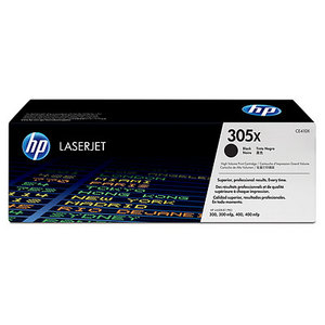 Original HP 305X Black Toner Cartridge High Capacity (CE410X)