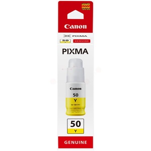 Canon Original GI-50Y Yellow Ink Bottle - (3405C001)