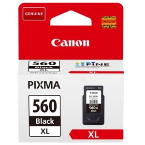 Original Canon PG-560XL Black High Capacity Inkjet Cartridge - (3712C001)