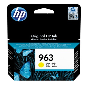 HP Original 963 Yellow Inkjet Cartridge - (3JA25AE)