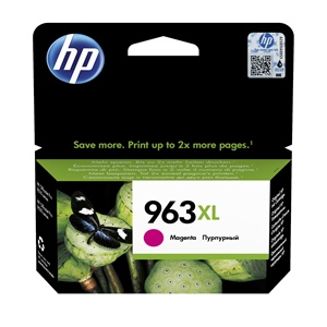 HP Original 963XL Magenta High Capacity Inkjet Cartridge - (3JA28AE)