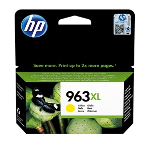 HP Original 963XL Yellow High Capacity Inkjet Cartridge - (3JA29AE)