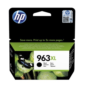 HP Original 963XL Black High Capacity Inkjet Cartridge - (3JA30AE)
