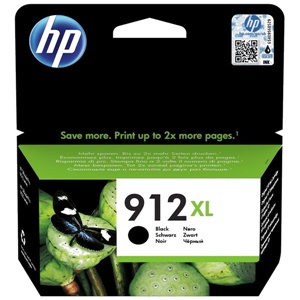 Original HP 912XL Black High Capacity Inkjet Cartridge - (3YL84AE)